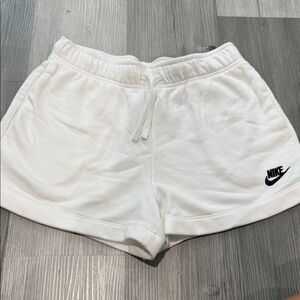 Nike Women's Athletic White Shorts